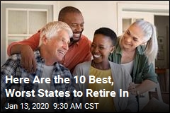 Here Are the 10 Best, Worst States to Retire In