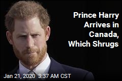 Prince Harry Arrives in Canada