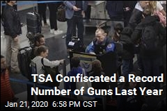 TSA Confiscated a Record Number of Guns Last Year