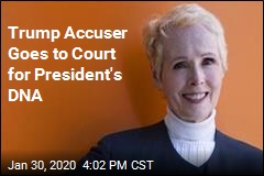 Trump Accuser Goes to Court for President&#39;s DNA