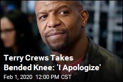 Terry Crews Takes Bended Knee on Twitter