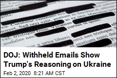 DOJ: Blocked Emails Include Ukraine Aid &#39;Decision-Making&#39;