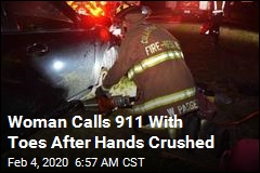 After Her Hands Were Crushed, She Called 911 With Her Toes