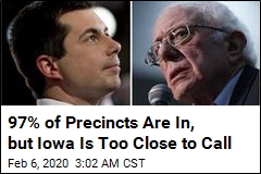 Buttigieg, Sanders Nearly Tied in Iowa