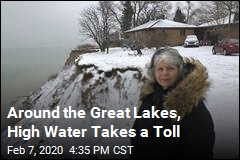 High Water Taking a Toll Around the Great Lakes