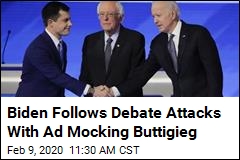 Biden Follows Debate Attacks With Ad Mocking Buttigieg