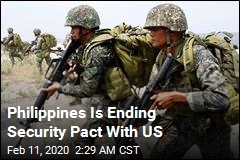Philippines Is Ending Security Pact With US