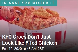 Fried Chicken-Scented Crocs Are Now a Thing