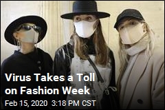 Virus Takes a Toll on Fashion Week