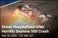 Newman Hospitalized After Horrific Daytona 500 Crash