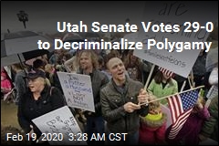 Utah Senate Votes to Decriminalize Polygamy