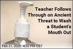 Teacher Suspended After Washing Student's Mouth Out With Sanitizer