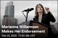 Marianne Williamson Endorses Bernie Sanders