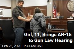 Girl, 11, Brings AR-15 to Gun Law Hearing