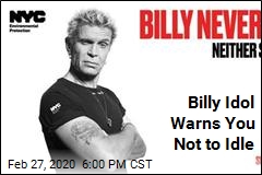 Face of NYC&#39;s Anti-Idling Campaign? Billy Idol