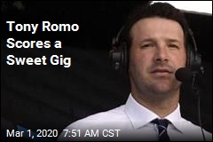 Tony Romo Scores a Sweet Gig