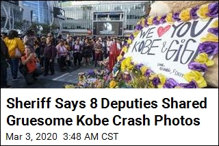 Sheriff Says 8 Deputies Shared Kobe Crash Photos