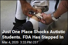 FDA Adds Shock Device to Very Short List of Banned Items