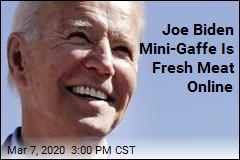 Joe Biden&#39;s Verbal Gaffe Is Fresh Meat Online