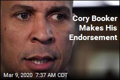 Cory Booker Makes His Endorsement