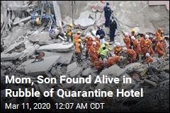 Mom, Son Found Safe 52 Hours After Hotel Collapse