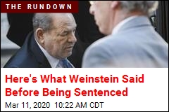 Harvey Weinstein Sentenced