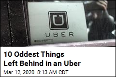 Here Are the Weirdest Things Left Behind in an Uber