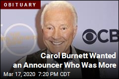 Announcer Became a Player on Carol Burnett