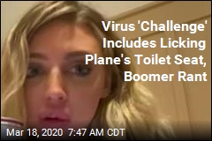 TikTok User&#39;s Virus &#39;Challenge&#39;: Licking Toilet Seat on Plane