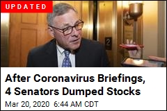 After Coronavirus Briefings, 2 Senators Dumped Stocks