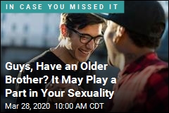 Guys, Have an Older Brother? It May Play a Part in Your Sexuality