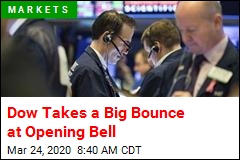 Dow Surges More Than 1,200 Points at Open