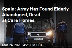 Ice Rink in Madrid Turned Into a Morgue