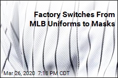 Factory Switches From MLB Uniforms to Masks