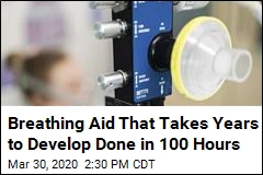 Breathing Aid That Takes Years to Develop Done in 100 Hours