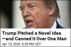 Trump Pitched a Novel Idea &mdash;and Canned It Over One Man