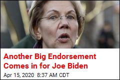 Warren Endorses Biden in &#39;This Moment of Crisis&#39;