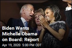 Joe Biden Courts Michelle Obama