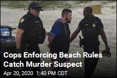 Murder Suspect Caught on Reopened Florida Beach