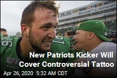 New Patriots Kicker Will Cover Controversial Tattoo