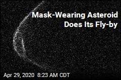 Asteroid Zooms by Us, &#39;Remembers to Wear a Mask&#39;