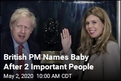 Boris Johnson Names Baby After Life-Saving Doctors
