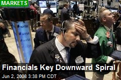 Financials Key Downward Spiral
