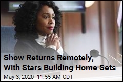 Stars Build Sets at Home so All Rise Can Return