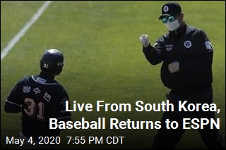 Live From South Korea, Baseball Returns to ESPN