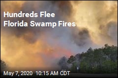 &#39;Five Mile Swamp Fire&#39; Rages in Florida