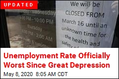 Unemployment Rate Officially Worst Since Great Depression