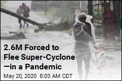 Super-Cyclone Forces 2.6M From Isolation to Shelters