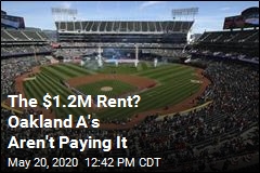 Latest Tenant Not Paying Rent: Oakland A&#39;s