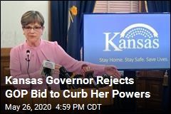 Kansas Governor Vetoes GOP Bill to Curb Her Powers